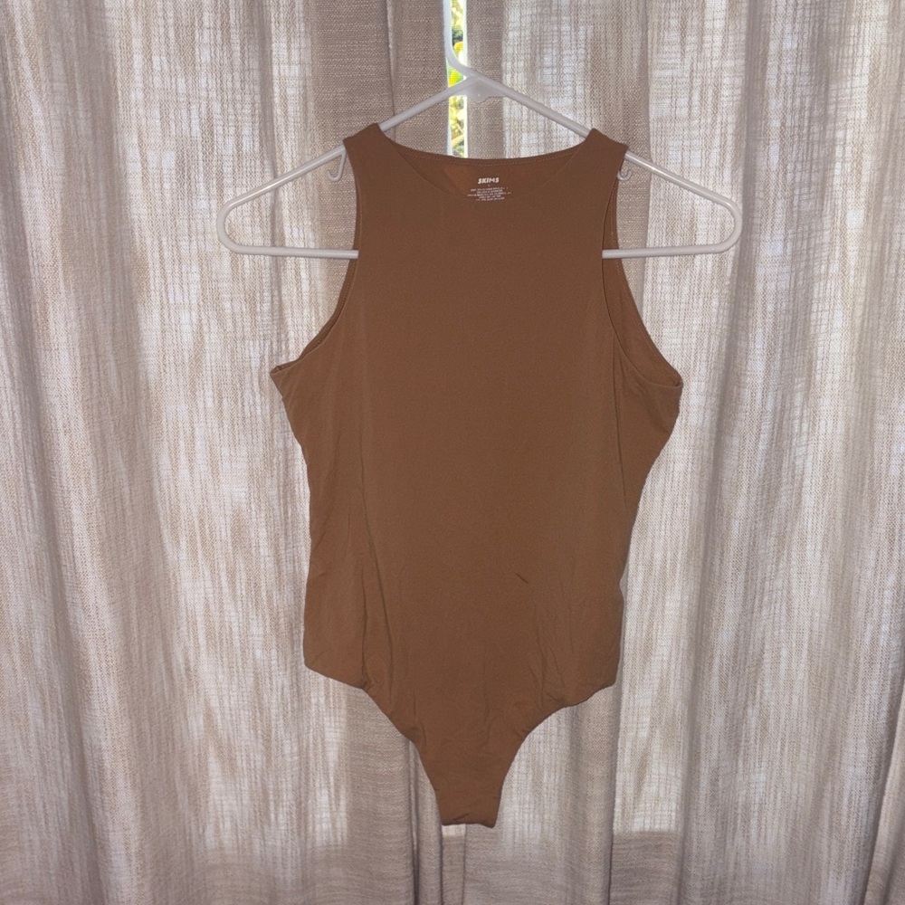 SKIMS Brown Bodysuit